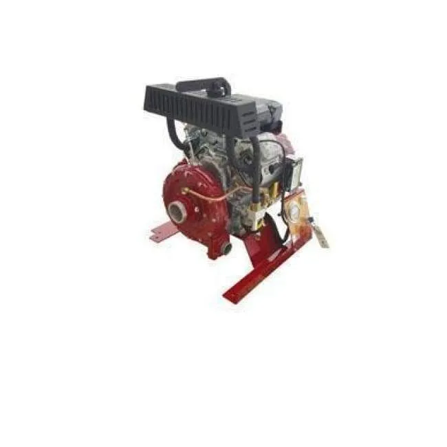 18 hp Skid Mounted High-Pressure Volume Pump - Electric Start