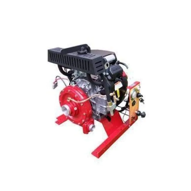 20 hp Skid Mounted Mid Range Honda Pump - Electric Start