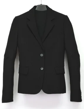 2004 Brushed Virgin Wool Blazer Jacket with Biker Sleeves