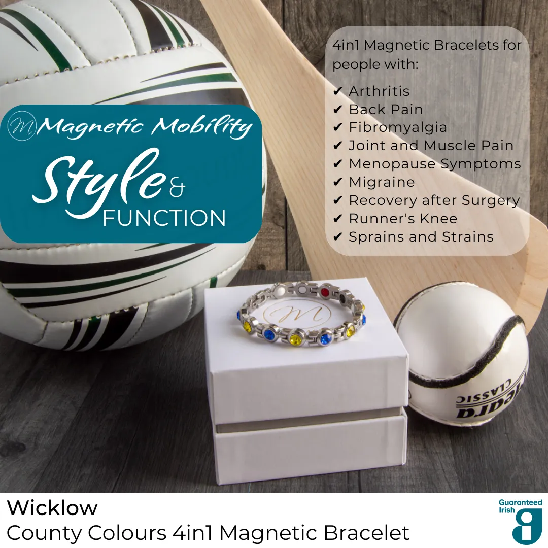 4in1 Magnetic Bracelet: County Colours | Magnetic Mobility