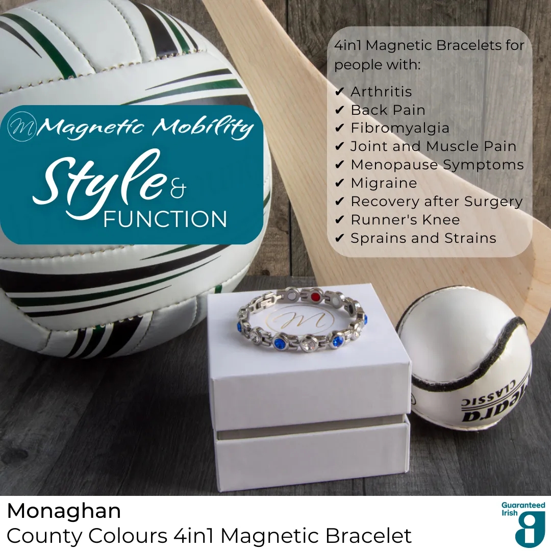 4in1 Magnetic Bracelet: County Colours | Magnetic Mobility