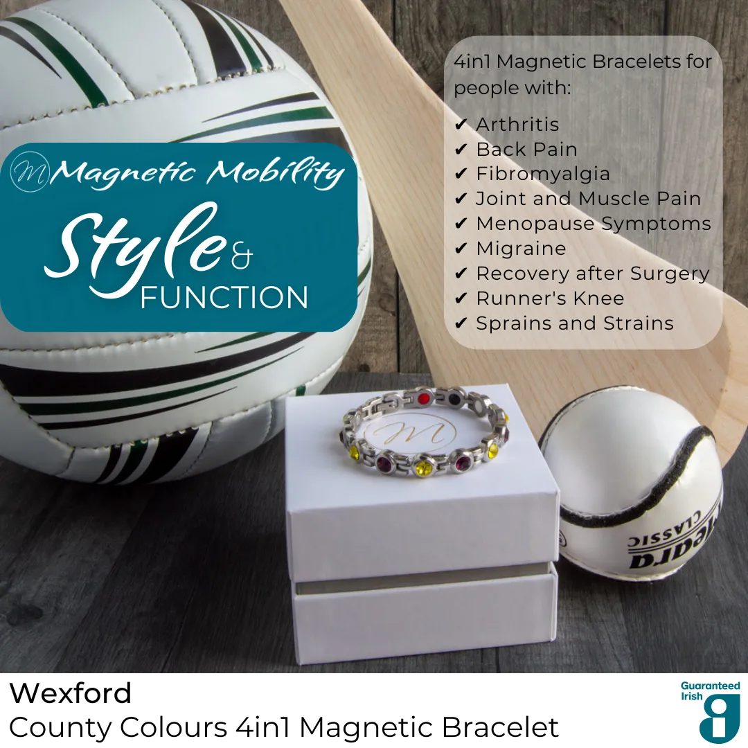 4in1 Magnetic Bracelet: County Colours | Magnetic Mobility