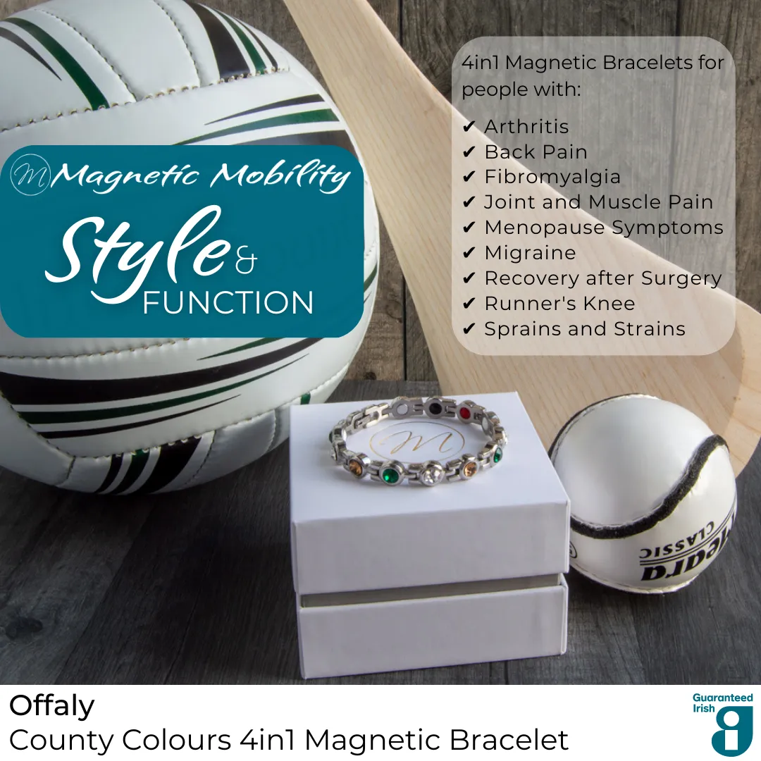 4in1 Magnetic Bracelet: County Colours | Magnetic Mobility