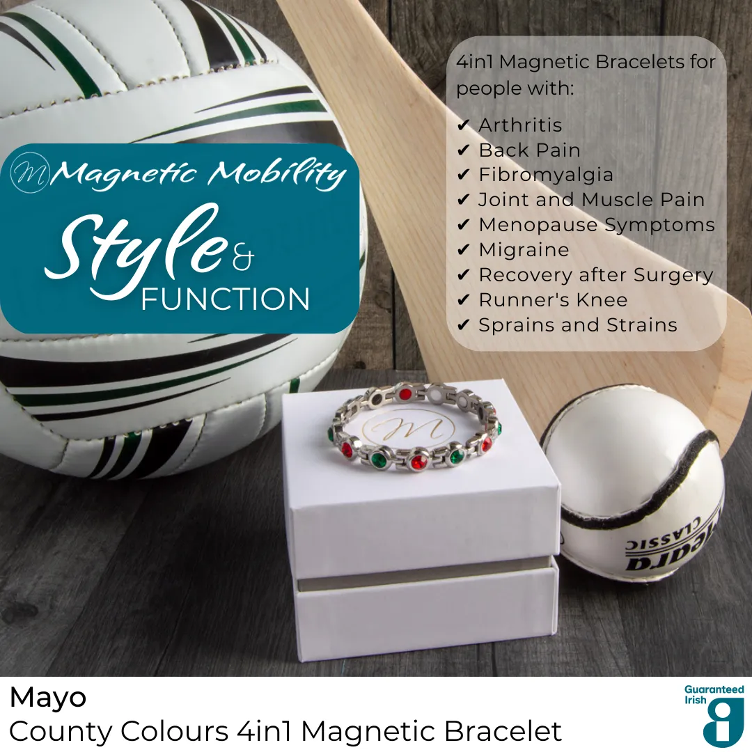 4in1 Magnetic Bracelet: County Colours | Magnetic Mobility