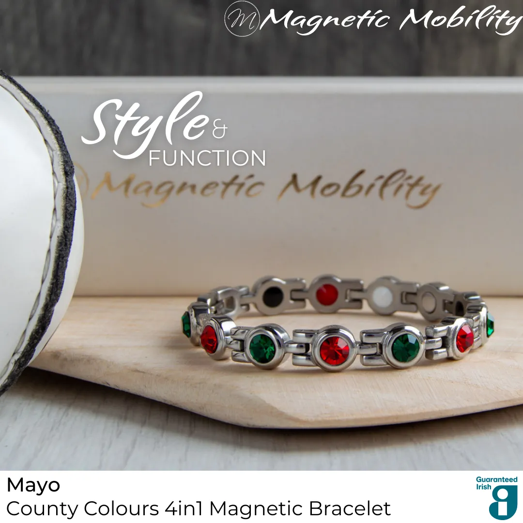 4in1 Magnetic Bracelet: County Colours | Magnetic Mobility