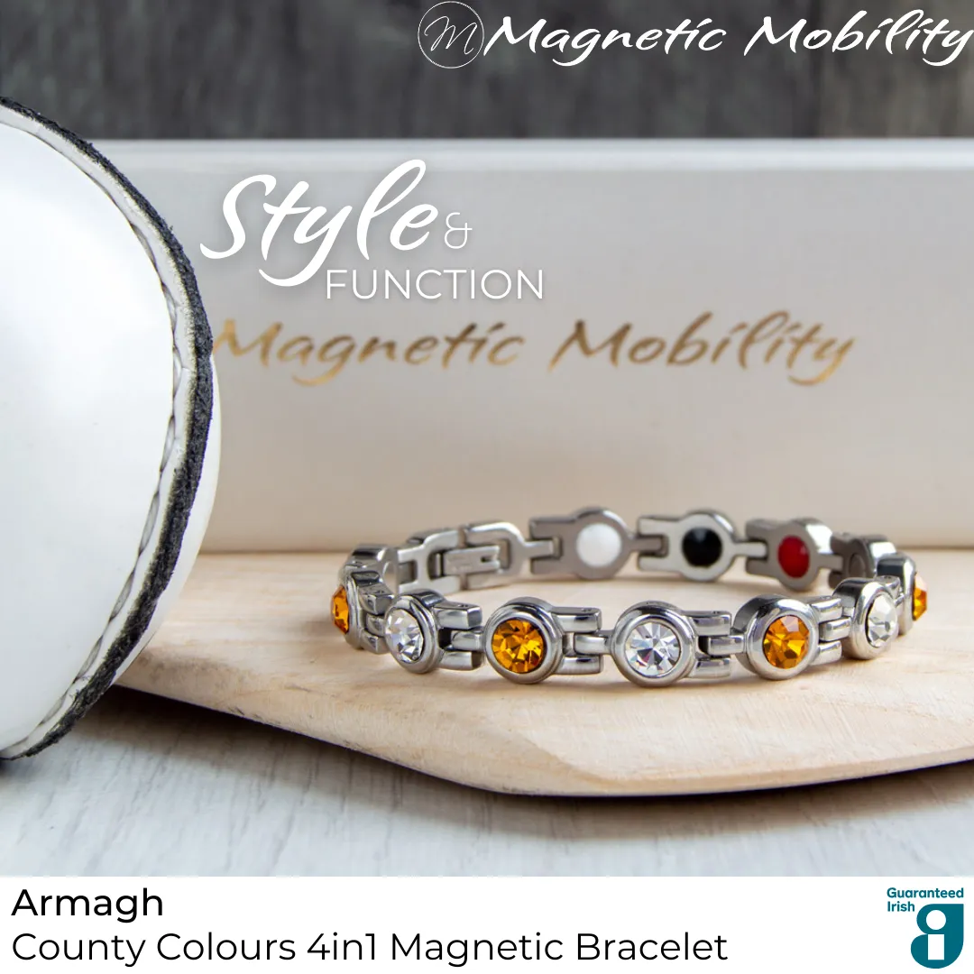 4in1 Magnetic Bracelet: County Colours | Magnetic Mobility