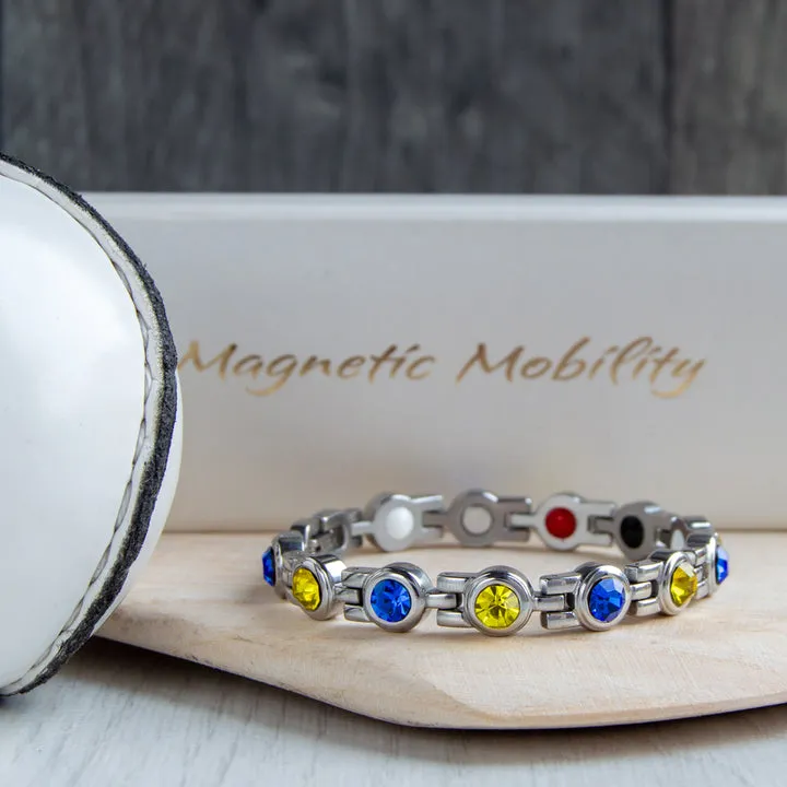 4in1 Magnetic Bracelet: County Colours | Magnetic Mobility