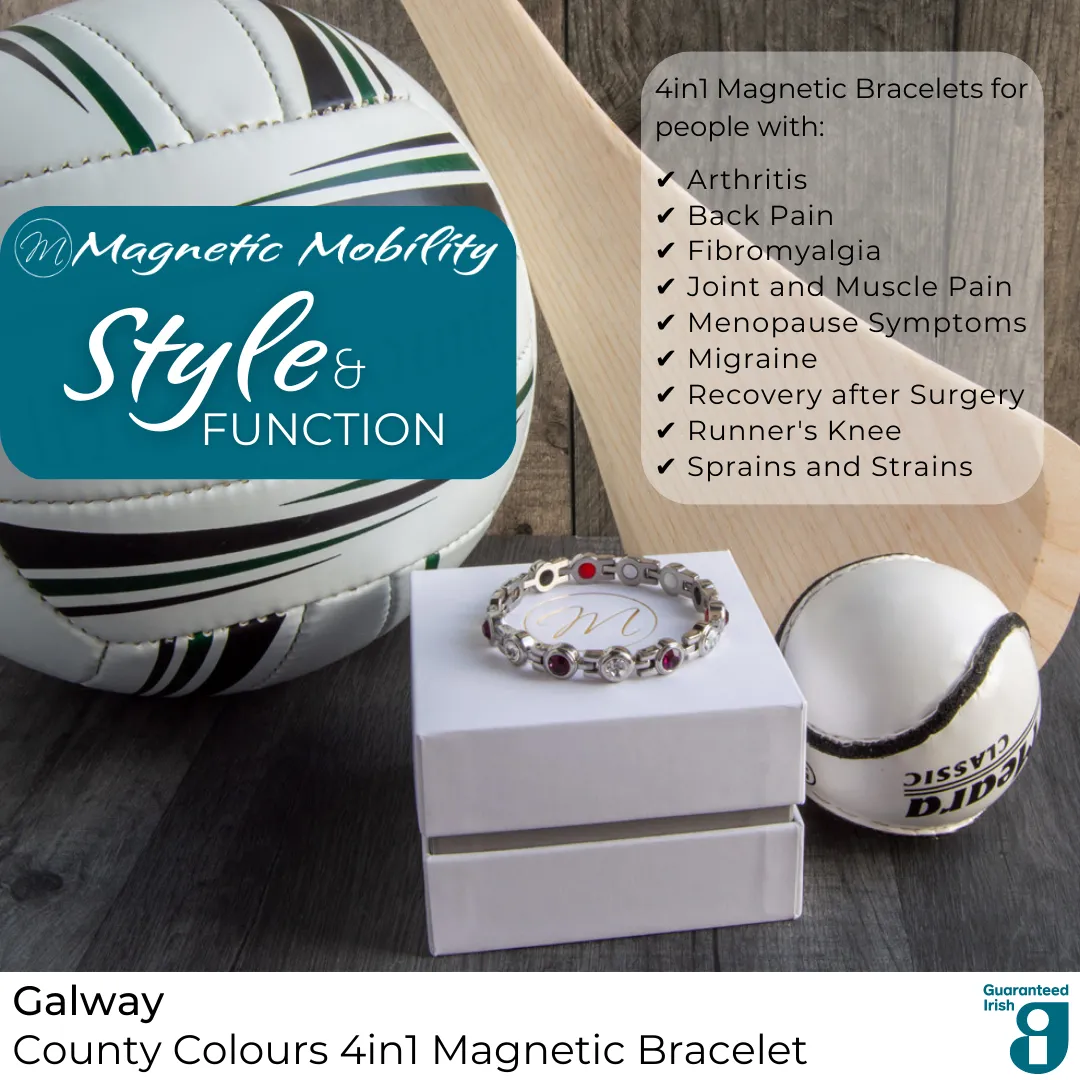 4in1 Magnetic Bracelet: County Colours | Magnetic Mobility