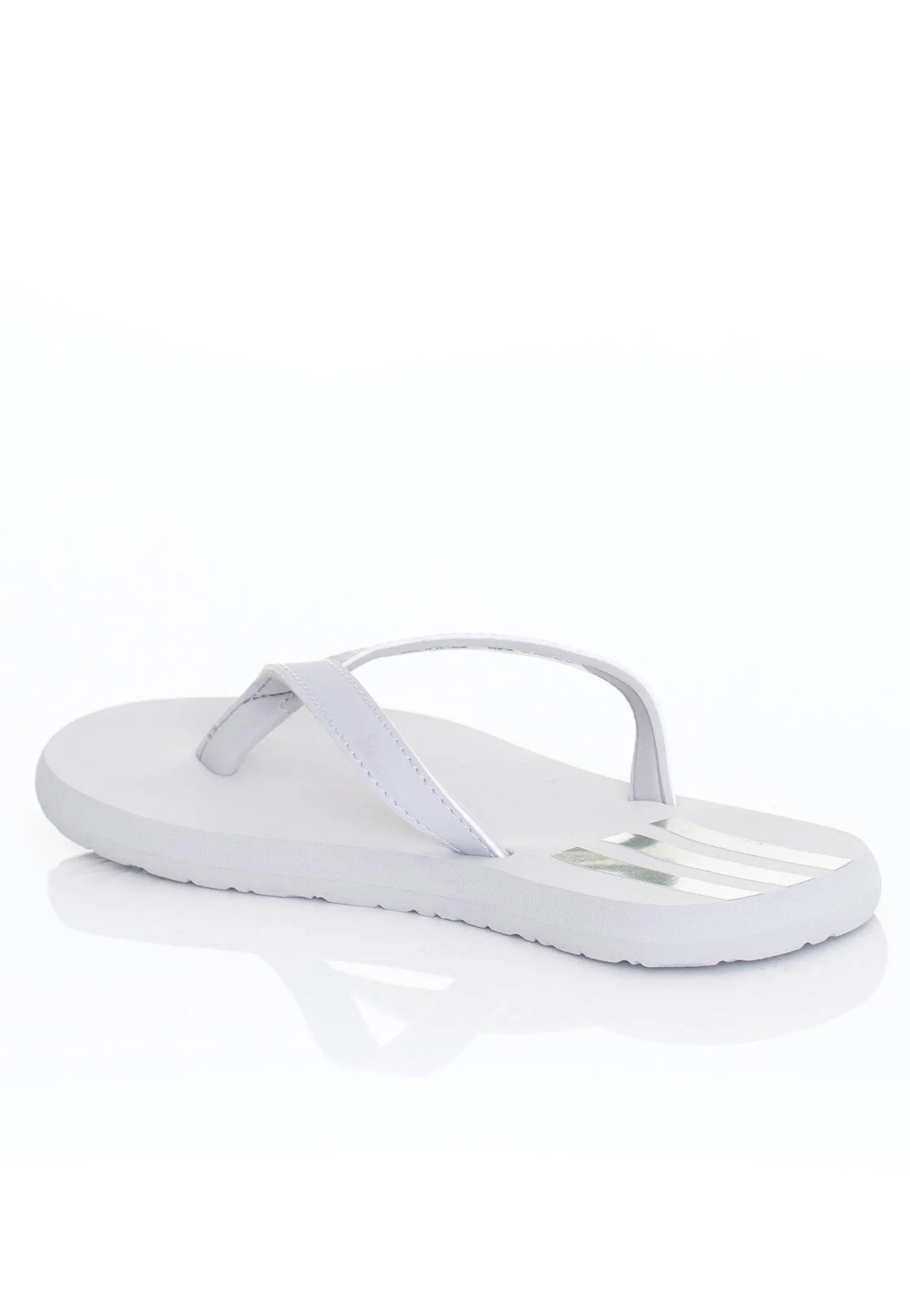 Adidas - Eezay Flip Flop Halo Silver/Iridescent/Ftwr White - Girl Slides