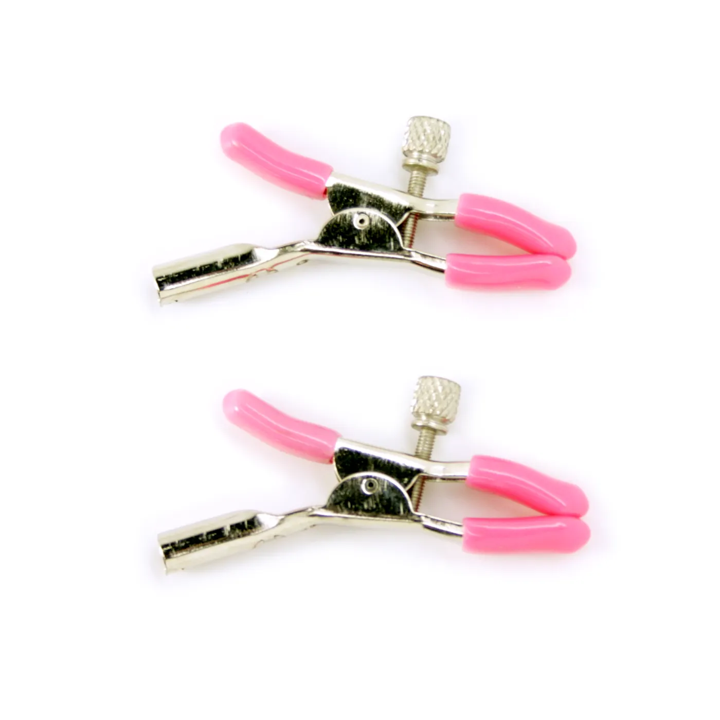 Adjustable Metal Nipple Clamps - Multiple Color Options Available!