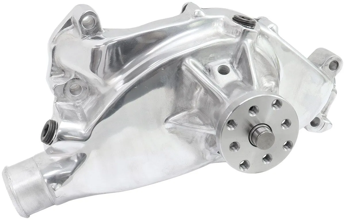 Aeroflow Big Block Chev Short Water Pump - Polished (AF64-2355P)