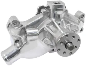 Aeroflow Small Block Chev Short Water Pump - Polished (AF64-2350P)