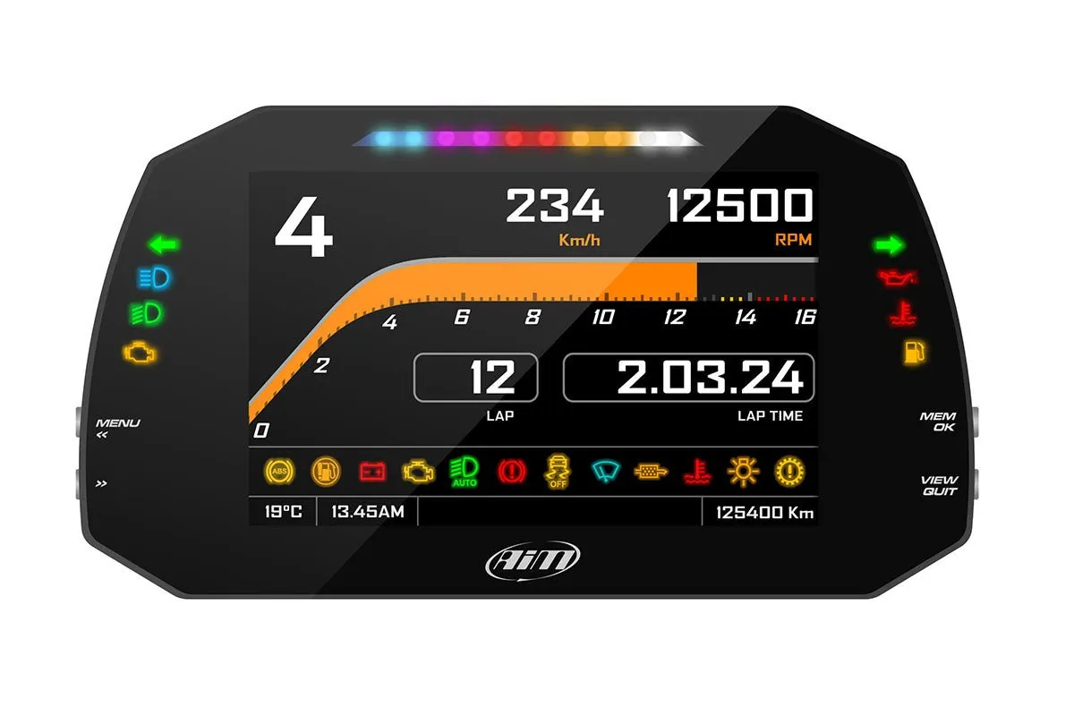 AiM Sports MXG 1.3 Strada Large Color TFT Dash