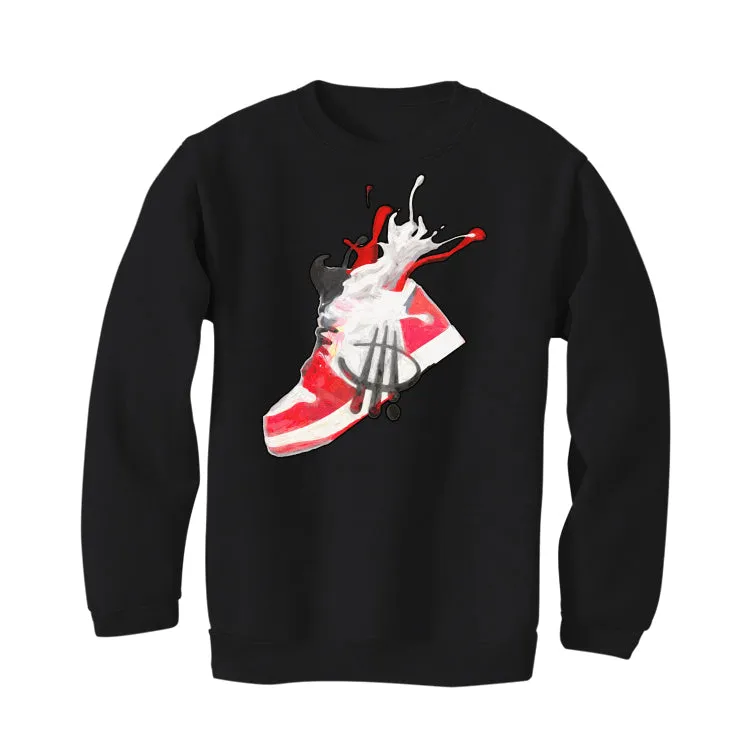 Air Jordan 1 High OG “Spider-Man: Across the Spider-Verse” | ILLCURRENCY Black T-Shirt (SPLASH)