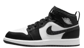 AIR JORDAN 1 MID PANDA ELEPHANT BABY/INFANT