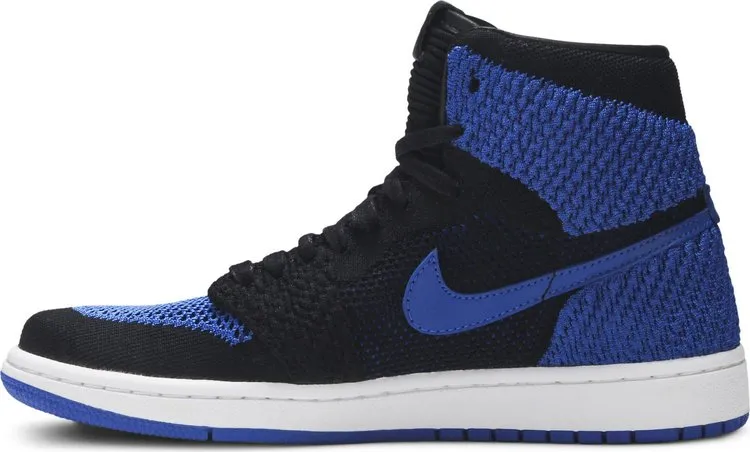 Air Jordan 1 Retro High OG Flyknit GS Royal, black