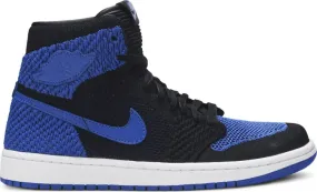 Air Jordan 1 Retro High OG Flyknit GS Royal, black