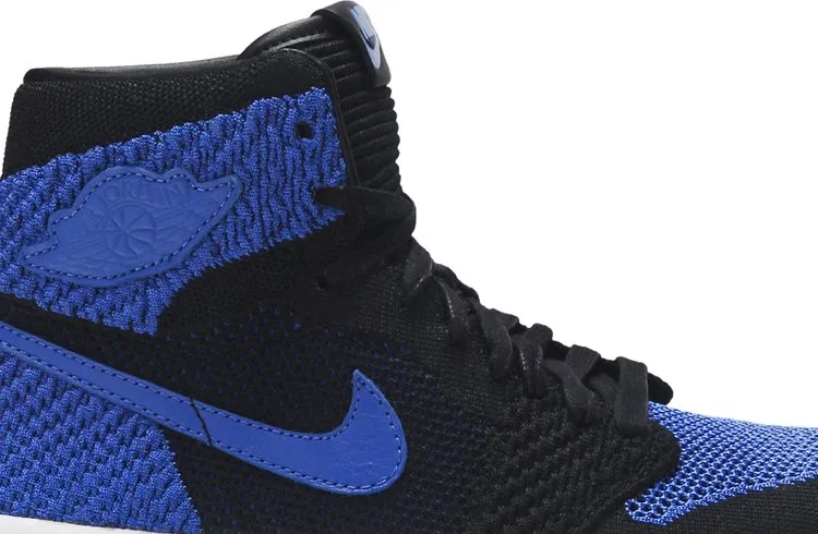 Air Jordan 1 Retro High OG Flyknit GS Royal, black