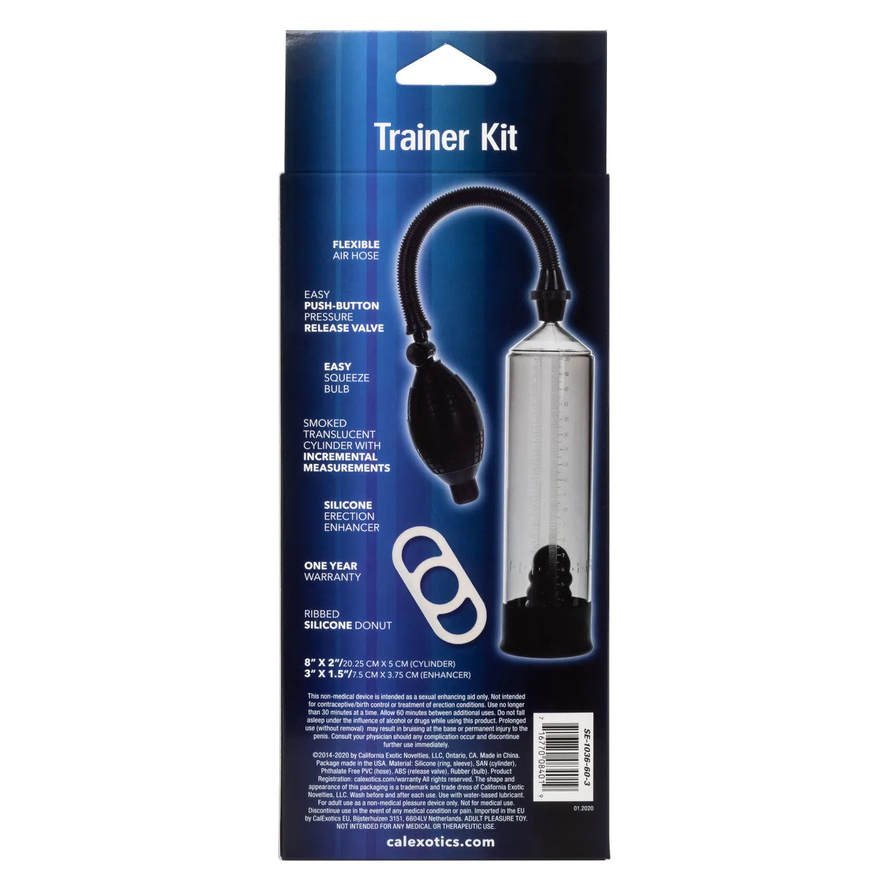 Apollo Penis Pump Trainer Kit - Clear