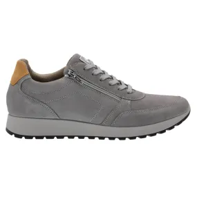 Ara Men's Murray Zip Sneaker in Grey