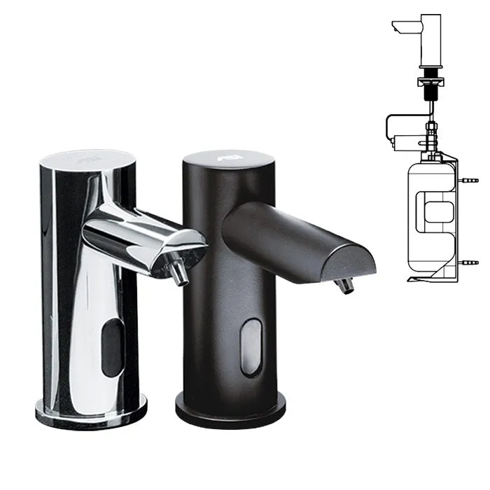 ASI 0394-6-1AC EZ Fill - Stand Alone FOAM Soap Dispenser (AC) Polished Finish, 1L(6 Pack  Remote Cntrl)