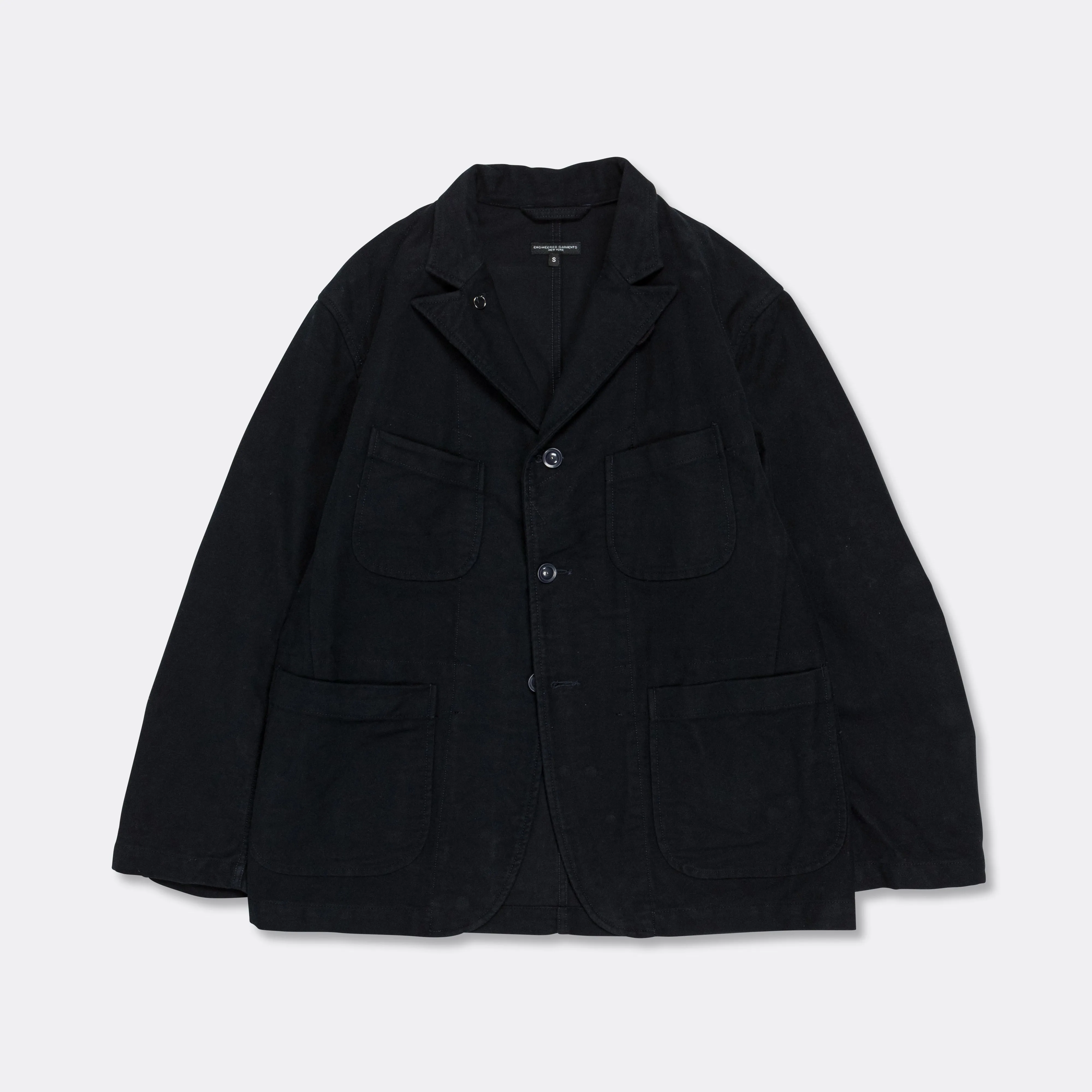 Bedford Jacket - Dk. Navy Cotton Moleskin