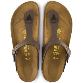 Birkenstock - Gizeh BirkiBuc - Mocca