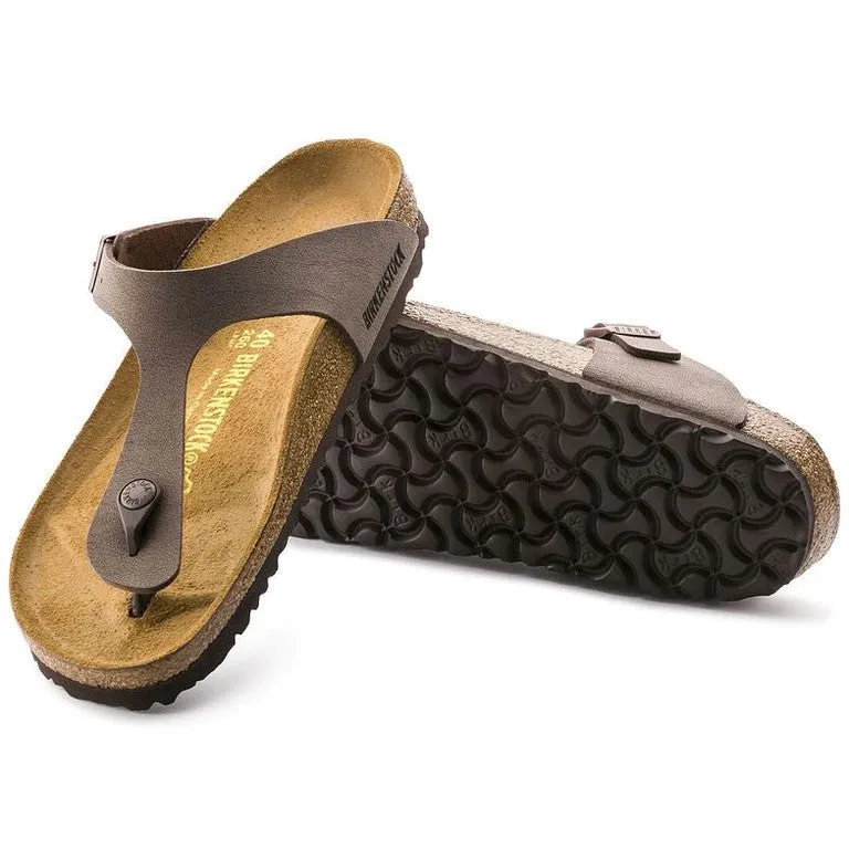 Birkenstock - Gizeh BirkiBuc - Mocca