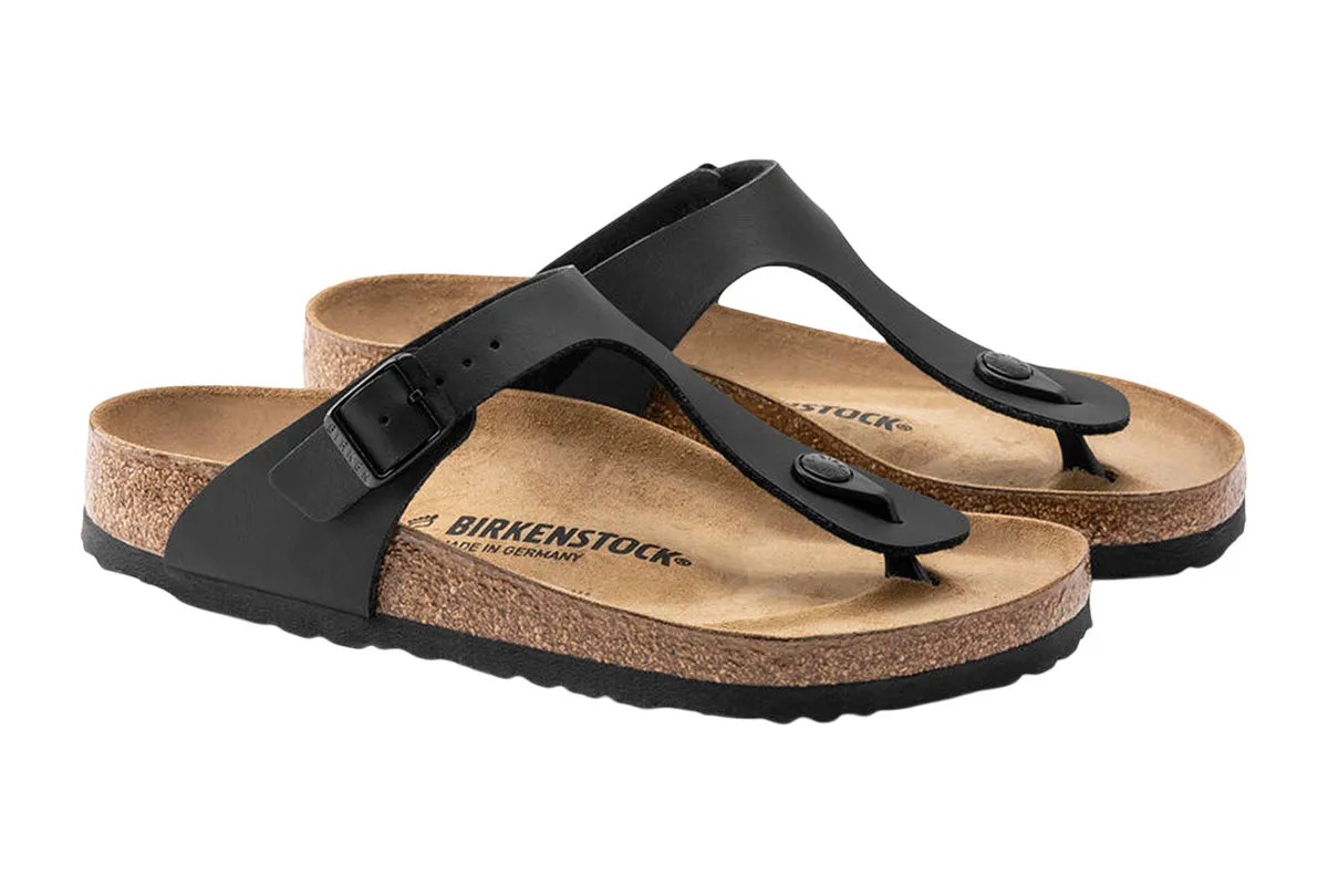 Birkenstock Gizeh N Black Birko-Flor Womens