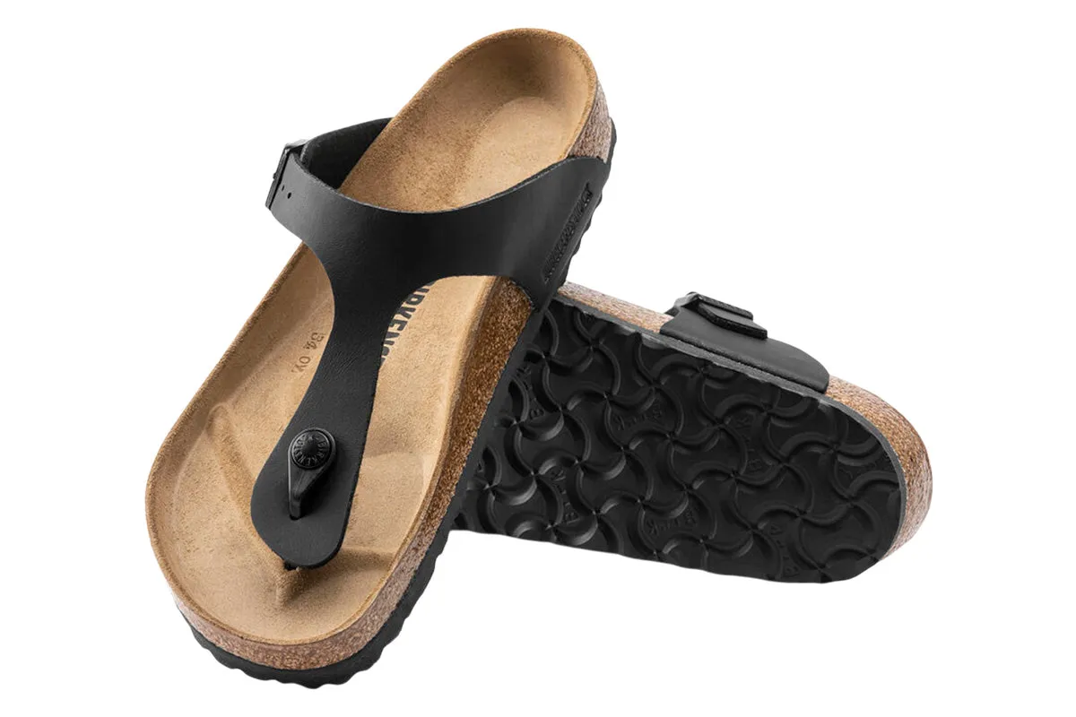 Birkenstock Gizeh N Black Birko-Flor Womens