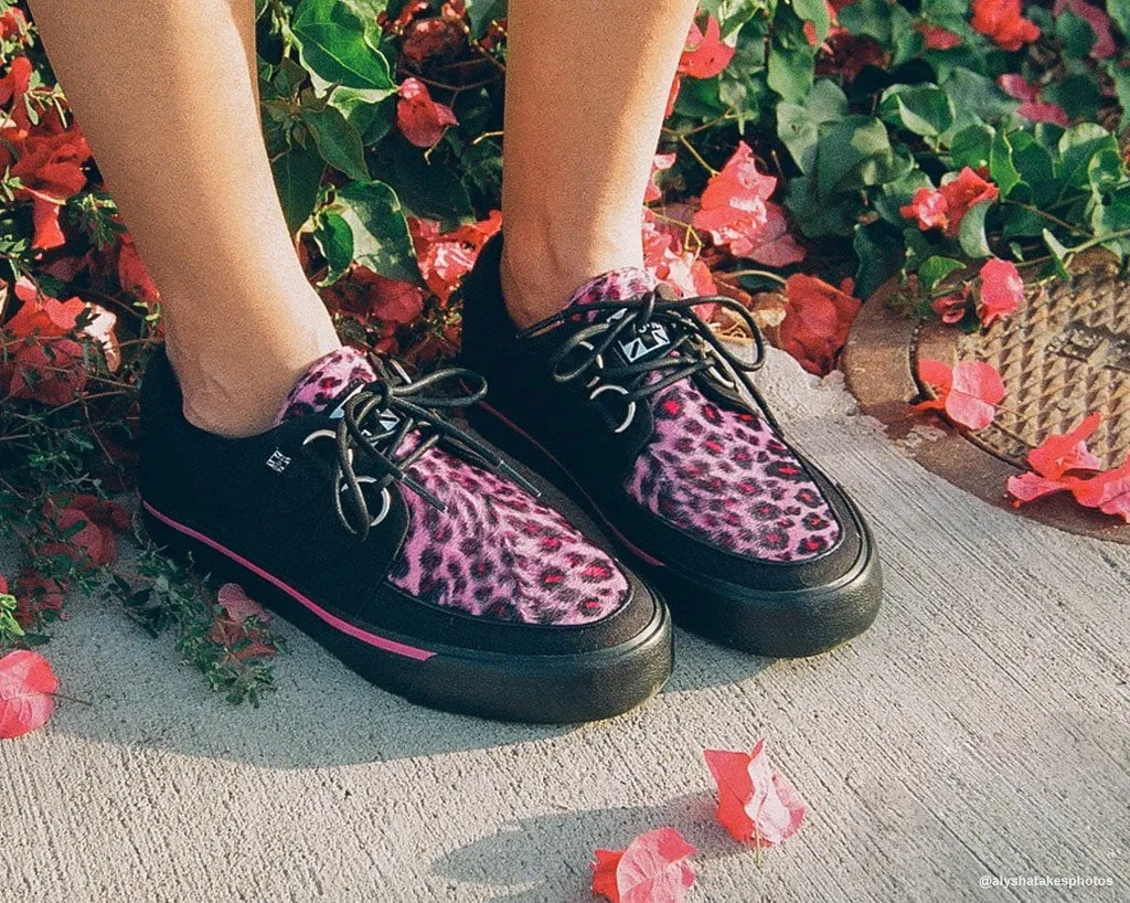 Black & Pink Leopard Sneaker