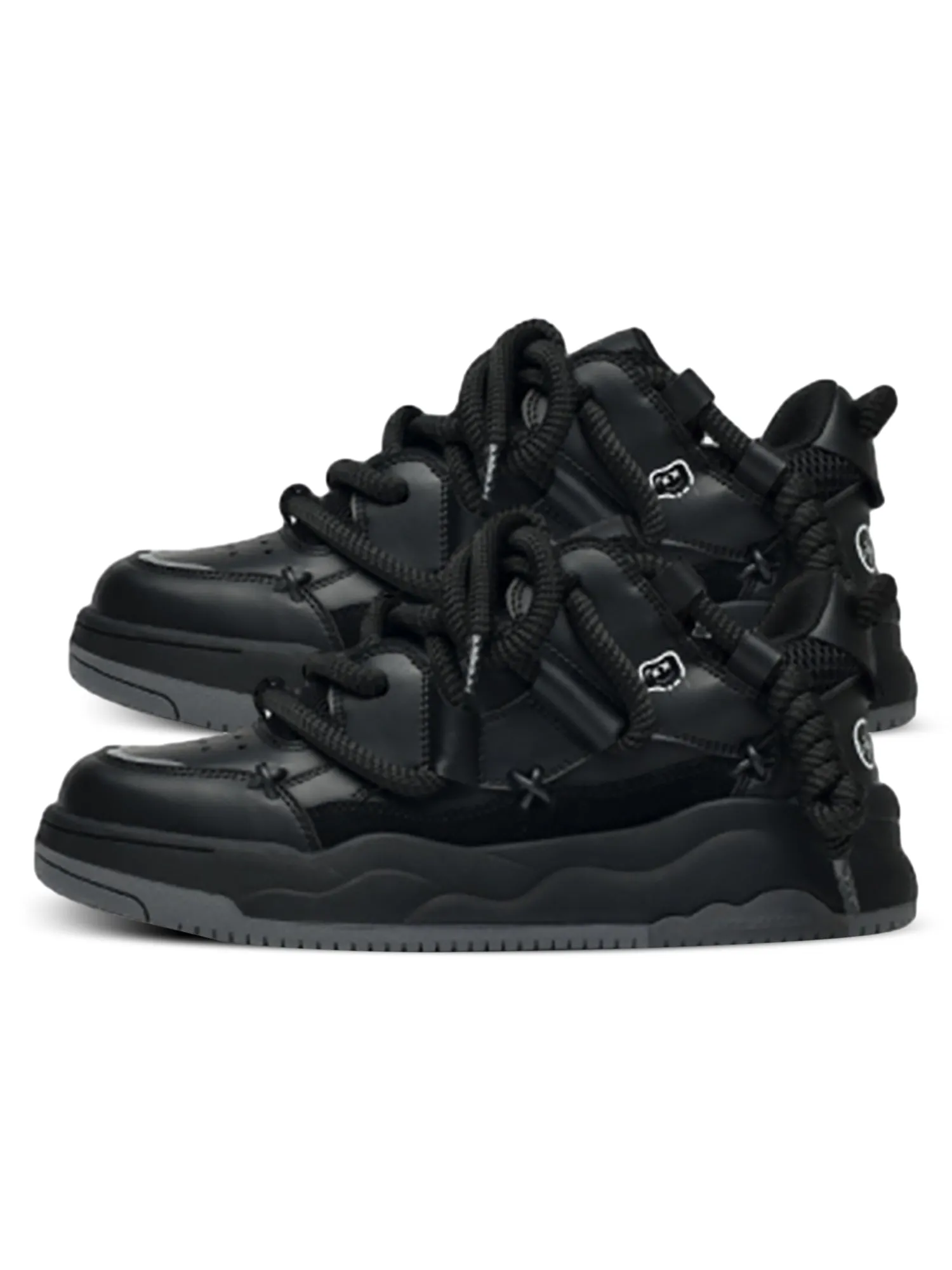 Black Warrior Hip-Hop Sneakers