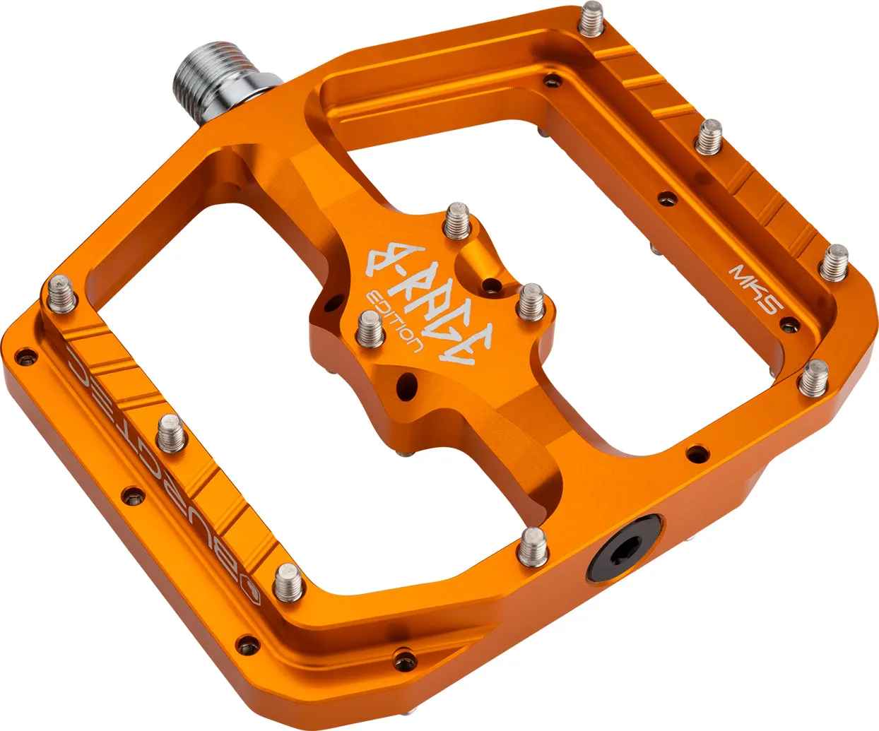 Burgtec Penthouse MK5 B-Rage Edition Flat Pedals