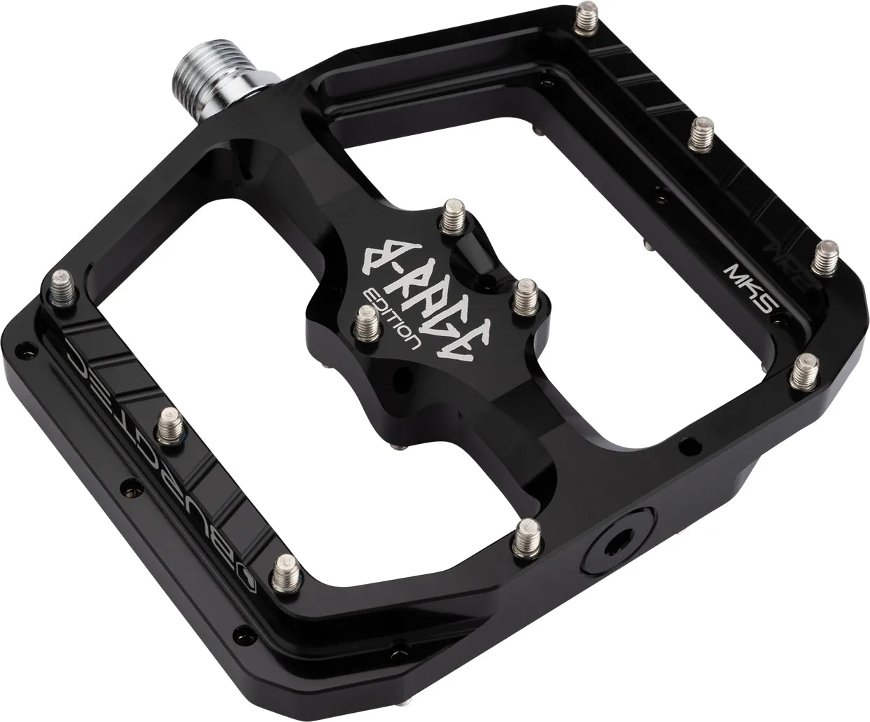 Burgtec Penthouse MK5 B-Rage Edition Flat Pedals