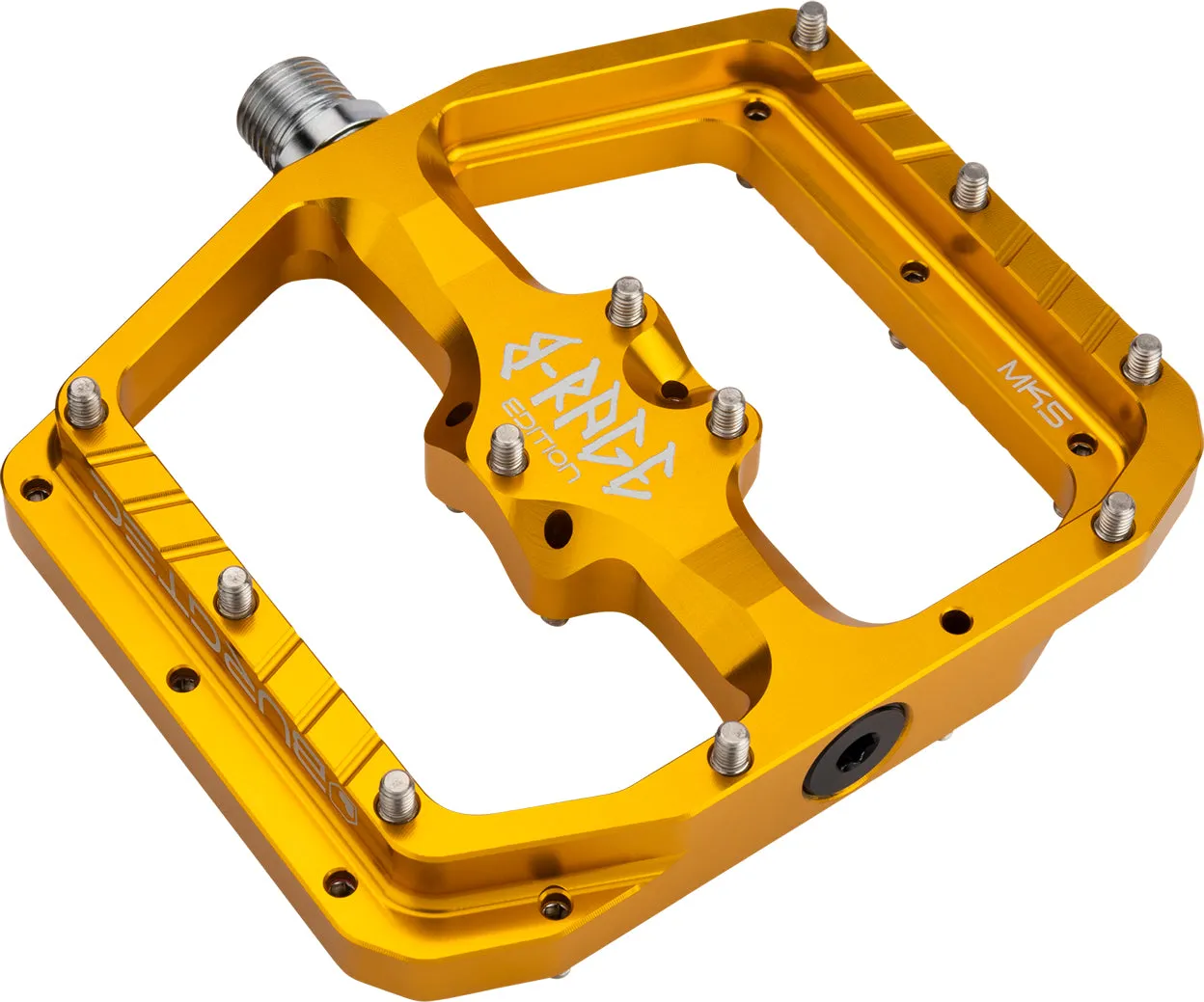 Burgtec Penthouse MK5 B-Rage Edition Flat Pedals