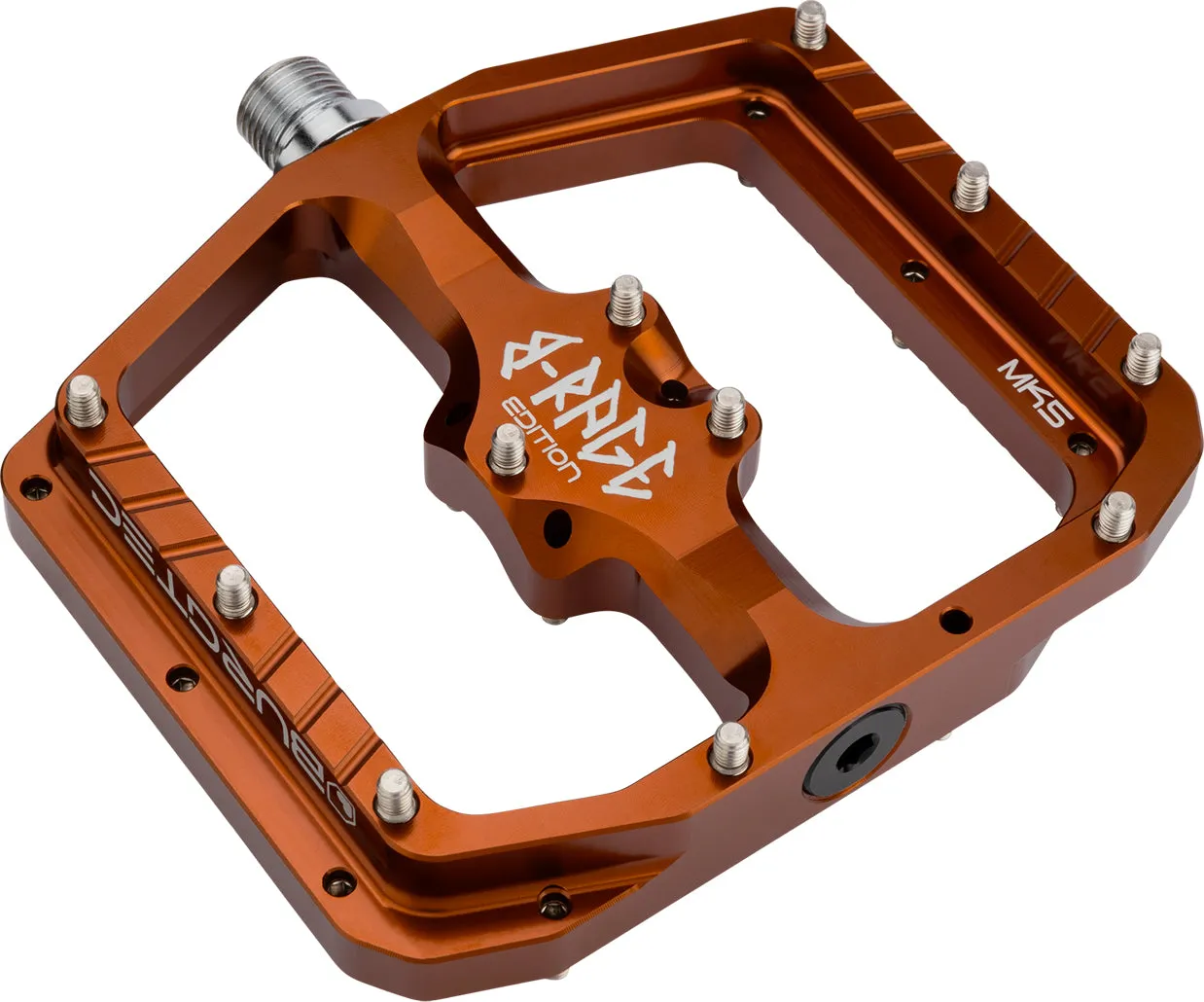 Burgtec Penthouse MK5 B-Rage Edition Flat Pedals