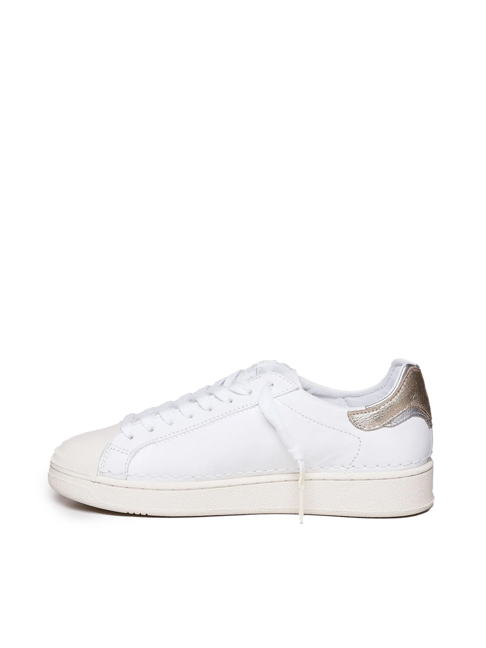 Calfskin White Platinum Sneakers