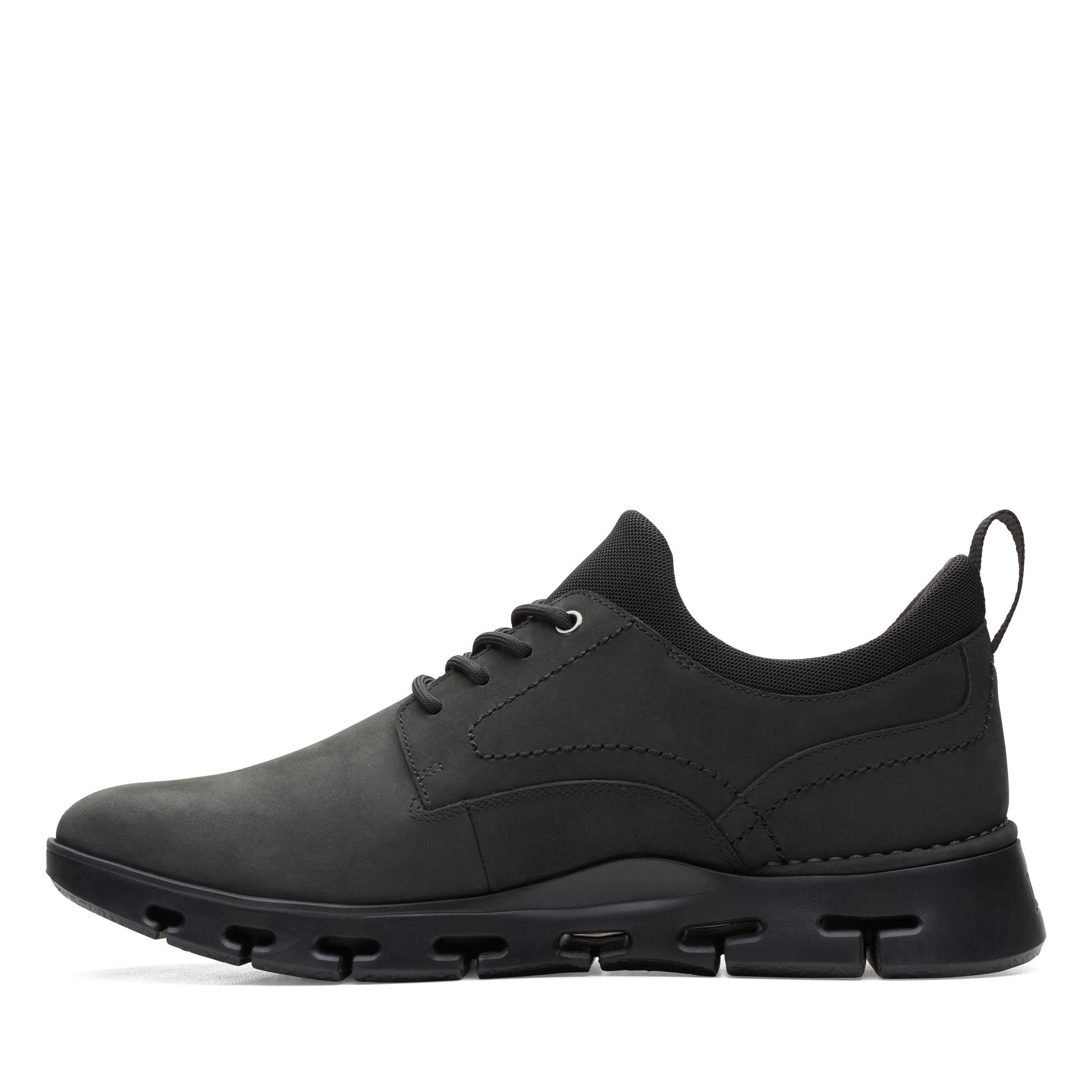 CLARKS | SNEAKERS HOMBRE | NATURE X TWO BLACK NUBUCK | NEGRO