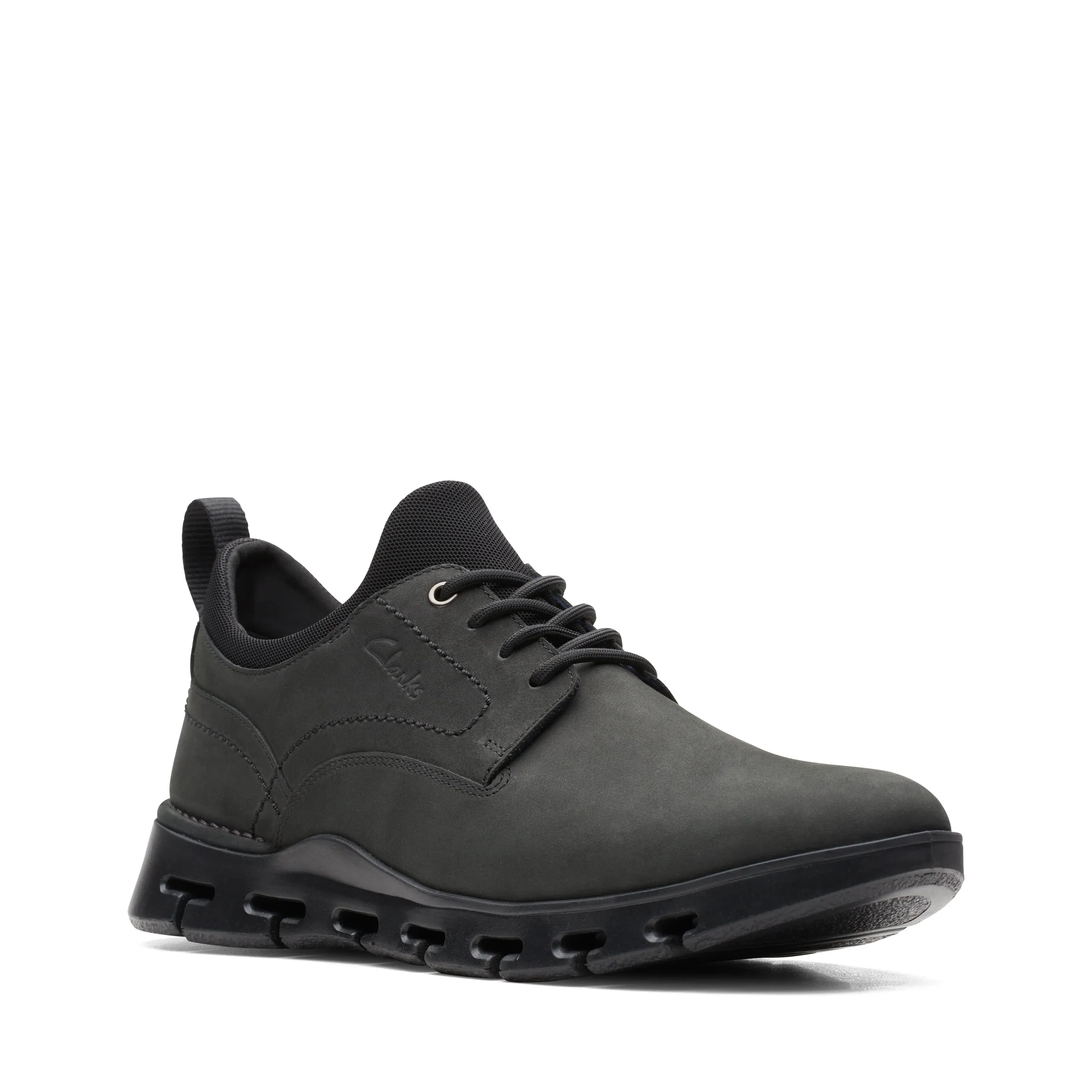 CLARKS | SNEAKERS HOMBRE | NATURE X TWO BLACK NUBUCK | NEGRO