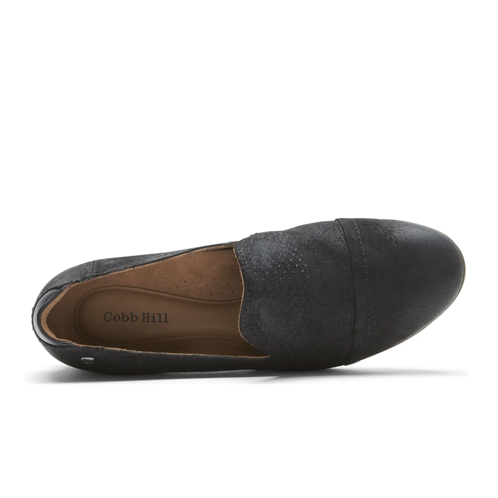 Cobb Hill Crosbie Slip On (Women) - Black Suede