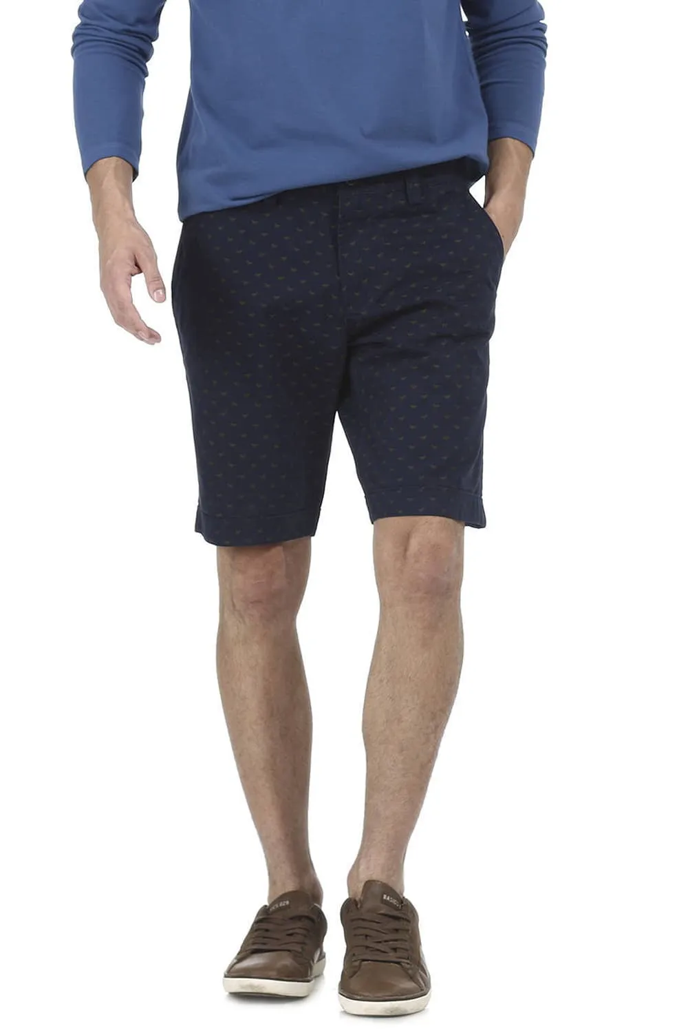 Comfort Fit Printed Shorts