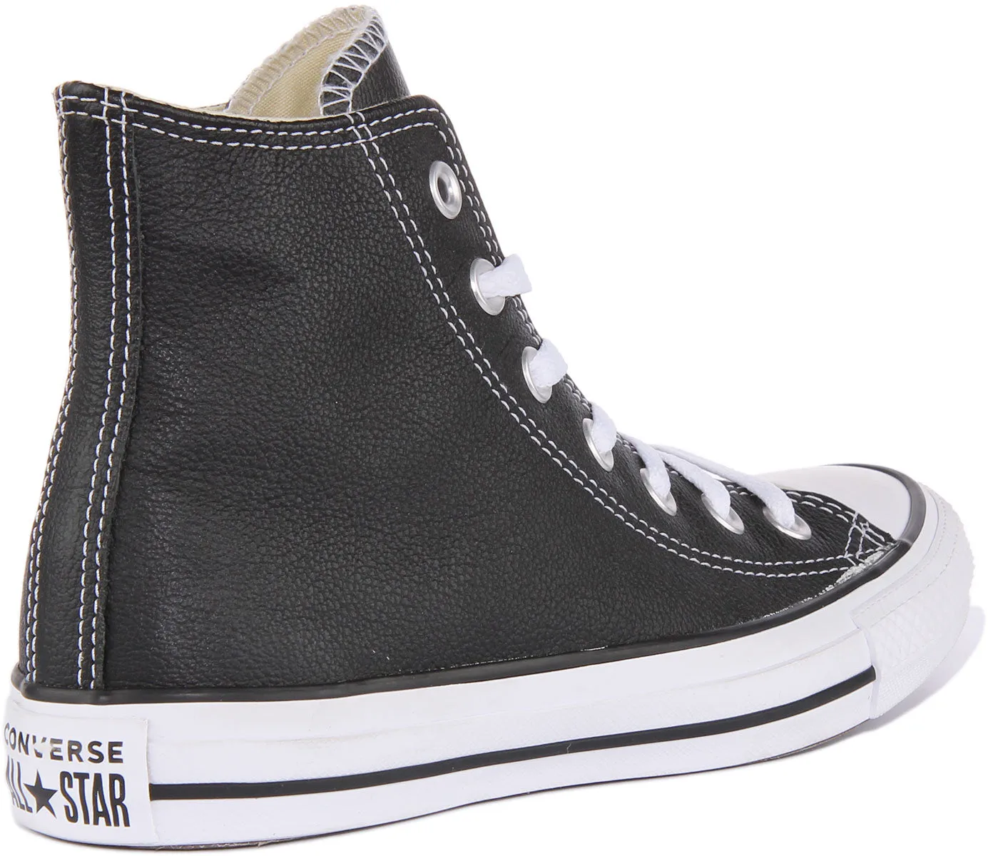 Converse 132170 CT All Star Hi Leather Trainer In Black