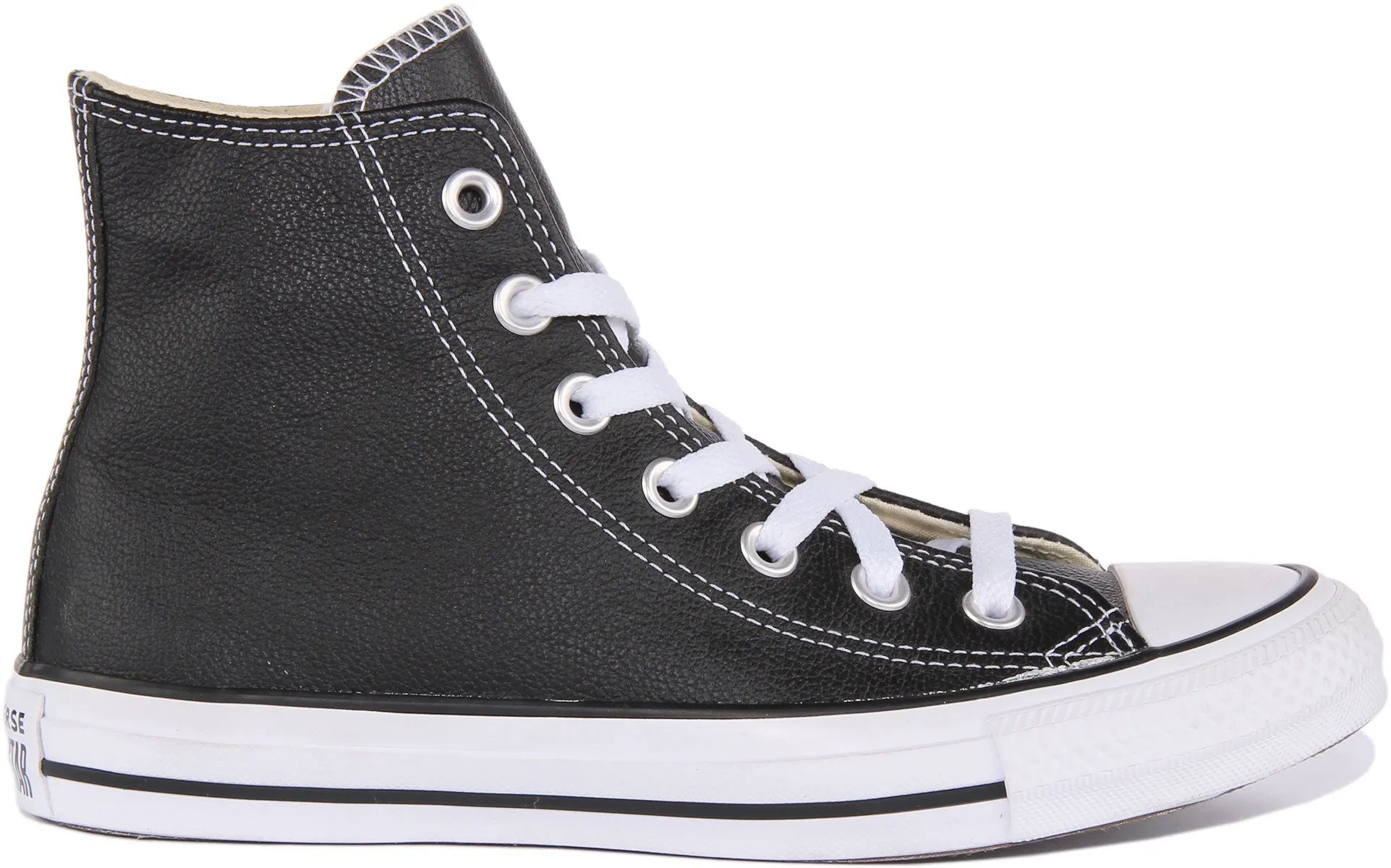 Converse 132170 CT All Star Hi Leather Trainer In Black