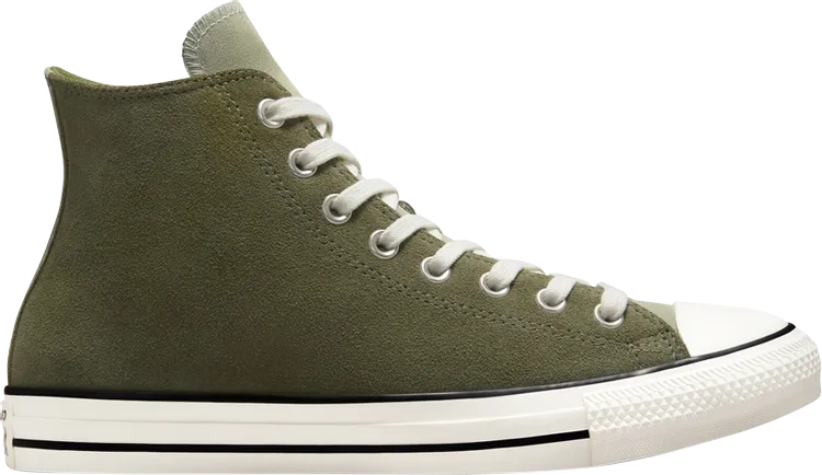 Converse Chuck Taylor All Star High Earthy Suede Sneakers - Utility, Green