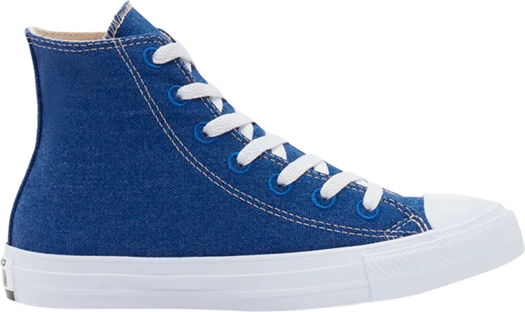 Converse Renew Cotton Chuck Taylor All Star High Rush Blue Sneakers