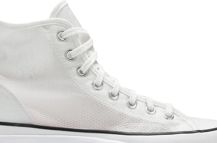 Converse Run Star Hike High Concrete Heat - White