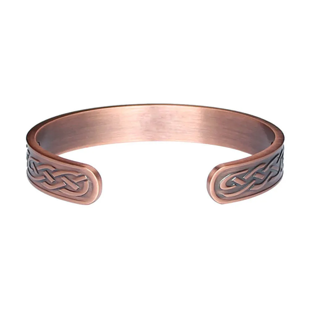 Copper Bracelet: Trefoil Copper | Magnetic Mobility