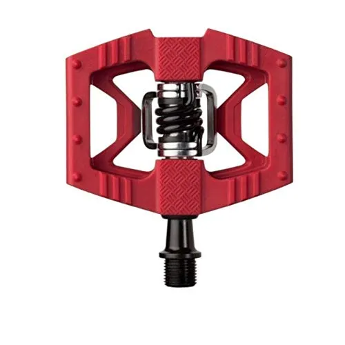 Crankbrothers Doubleshot Hybrid Bike Pedal - Flat/Clipped-In City Bicycle Pedal, Premium Bearings and Seals