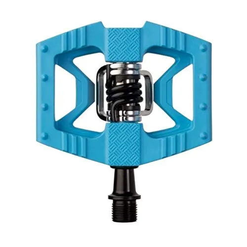 Crankbrothers Doubleshot Hybrid Bike Pedal - Flat/Clipped-In City Bicycle Pedal, Premium Bearings and Seals