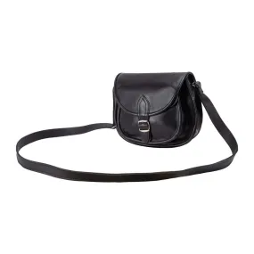 Cross Body Purse - Metro Leather Bag | Black